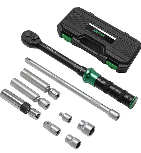 ARITER 9Pcs Spark Plug Socket Set 3/8