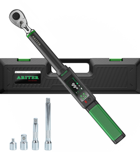 ARITER 2026 Upgraded Digital Torque Wrench (1/2 Inch 7.38-147.5 Ft-Lbs) ±1％ Supplier Wholesale