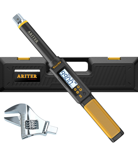 2026 Digital Torque Wrench 1/2 Drive 7.38-147.5 Ft-lbs OEM 1/2 Inch Supplier Buzzer LED Automotive