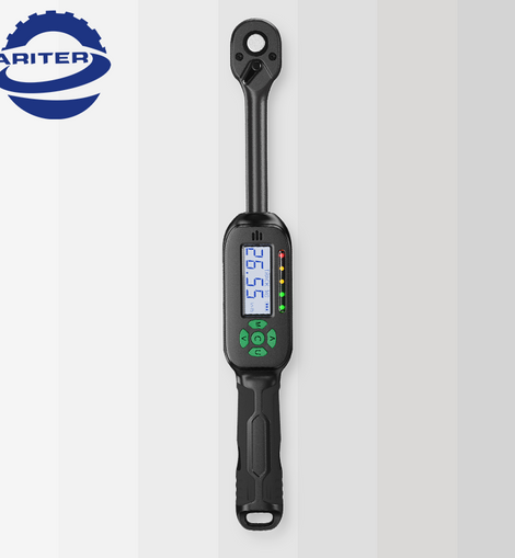 ARITER 3/8 Inch Digital Torque Wrench, 2.2-44.3 Ft-lbs/3-60Nm, Buzzer and LED Notification, Small Electronic Torque Wrench for Motorcycles, Customizable Manufacturers