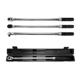 ARITER 1/2-Inch Drive Click Torque Wrench, 25-165Ft.lb(20-220N.m), 72-Tooth Torque Wrenches with Dual Range Scales, ±3% High Precision Torque Wrench