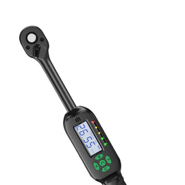 ARITER 3/8 Inch Digital Torque Wrench, 2.2-44.3 Ft-lbs/3-60Nm, Buzzer and LED Notification, Small Electronic Torque Wrench for Motorcycles, Customizable Manufacturers