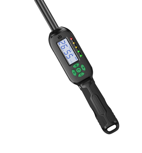 ARITER 3/8 Inch Digital Torque Wrench, 2.2-44.3 Ft-lbs/3-60Nm, Buzzer and LED Notification, Small Electronic Torque Wrench for Motorcycles, Customizable Manufacturers