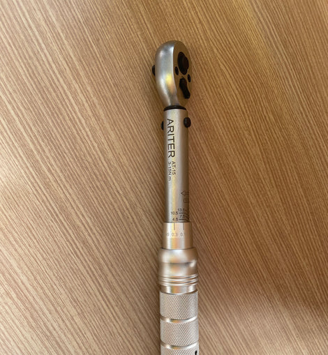 ARITER 1/4-Inch Drive Click Torque Wrench 5-25 Nm, Dual-Direction Adjustable 72 Tooth Click Torque Wrench for MTB, E-Bike, Moto Maintenance