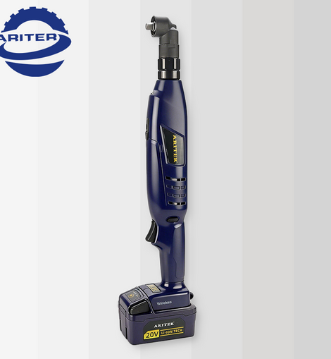 Professional Cordless Torque Wrench - Clutch System Right Angle Auto-Stop Power Tool