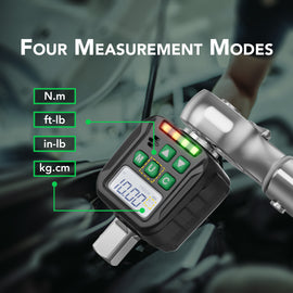 ARITER Digital Torque Wrench Adapter Set 1/2" Drive,Electric Wrenches,Snap on Digital Inch Pound Torque Wrench,1/4",3/8" Torque Adapter for Car,Motorcycle & Automotive (12.54-250.8 ft-lb/17-340 Nm)