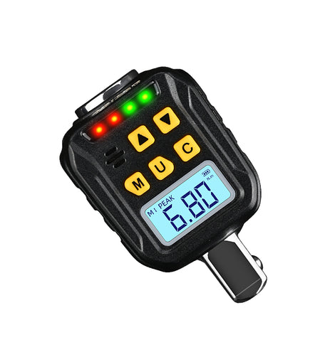 ARITER 1/2” Drive Digital Torque Adapter, 12.54-250.8 Ft-lb/17-340 Nm Digital Torque Adapter Set with 3/8