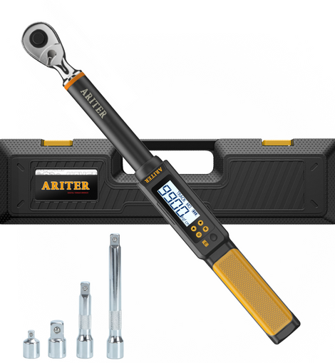 2026 Digital Torque Wrench 1/2 Drive 7.38-147.5 Ft-lbs OEM 1/2 Inch Supplier Buzzer LED Automotive