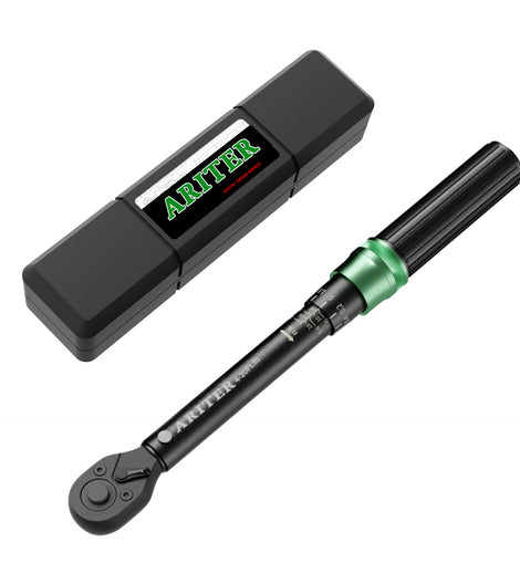 ARITER 1/4-Inch Drive Click Torque Wrench 4-20Ft.lb/5.4-27.2N.m, ±3% High Accuracy Torque Wrench for Bike